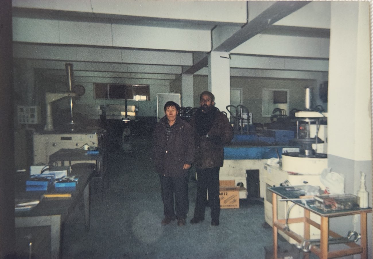 Korean technical visit at the Sri Lankan processing line